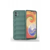 Samsung Galaxy A04E Kılıf Optimum Silikon - Koyu Yeşil
