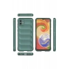 Samsung Galaxy A04E Kılıf Optimum Silikon - Koyu Yeşil