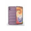 Samsung Galaxy A04E Kılıf Optimum Silikon - Mor