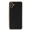 Samsung Galaxy A04E Kılıf Volet Silikon - Siyah