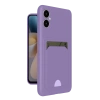 Samsung Galaxy A05 Kelvin Kartvizitli Silikon - Lila