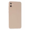 Samsung Galaxy A05 Kılıf Nano içi Kadife Silikon - Pudra