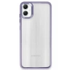 Samsung Galaxy A05 Kılıf Power Silikon - Lila