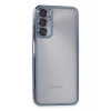 Samsung Galaxy A05S Kılıf Lensli Silikon - Açık Mavi