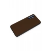 Samsung Galaxy A05S Kılıf Taft Kapak - Kahverengi