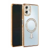 Samsung Galaxy A06 Joke Simli Magneticsafe Kılıf - Gold