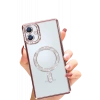 Samsung Galaxy A06 Joke Simli Magneticsafe Kılıf - Pembe