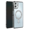 Samsung Galaxy A06 Joke Simli Magneticsafe Kılıf - Siyah