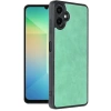 Samsung Galaxy A06 Kılıf Aras Deri Kapak - Koyu Yeşil