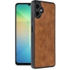 Samsung Galaxy A06 Kılıf Aras Deri Kapak - Taba