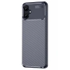 Samsung Galaxy A06 Kılıf Auto Focus Karbon Kapak - Lacivert