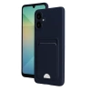 Samsung Galaxy A06 Kılıf Kelvin Kartvizitli Silikon - Lacivert