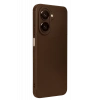 Samsung Galaxy A07 4G Auto Focus Karbon Kapak - Kahverengi
