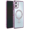 Samsung Galaxy A07 4G Joke Simli Magneticsafe Kılıf - Derin Mor