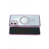Samsung Galaxy A07 4G Joke Simli Magneticsafe Kılıf - Derin Mor