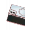 Samsung Galaxy A07 4G Joke Simli Magneticsafe Kılıf - Pembe