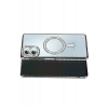 Samsung Galaxy A07 4G Joke Simli Magneticsafe Kılıf - Siyah