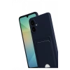 Samsung Galaxy A07 4G Kelvin Kartvizitli Silikon - Lacivert
