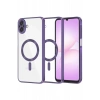 Samsung Galaxy A07 4G Kross Magneticsafe Kapak - Mor