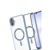 Samsung Galaxy A07 4G Kross Magneticsafe Kapak - Sierra Blue