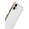 Samsung Galaxy A07 4G Lensli Silikon - Gold