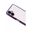 Samsung Galaxy A07 4G Lensli Silikon - Mor