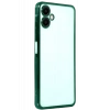 Samsung Galaxy A07 4G Lensli Silikon - Yeşil