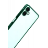 Samsung Galaxy A07 4G Lensli Silikon - Yeşil