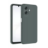 Samsung Galaxy A07 4G Nano içi Kadife Silikon - Gri