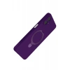 Samsung Galaxy A07 4G Regal Magsafe Standlı Kapak - Derin Mor