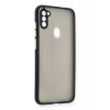 Samsung Galaxy A11 Kılıf Montreal Silikon Kapak - Lacivert