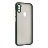 Samsung Galaxy A11 Kılıf Montreal Silikon Kapak - Yeşil