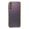 Samsung Galaxy A14 4G Kılıf Lensli Silikon - Gold