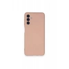 Samsung Galaxy A14 4G Kılıf Nano içi Kadife Silikon - Pudra