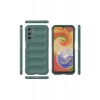 Samsung Galaxy A14 4G Kılıf Optimum Silikon - Koyu Yeşil