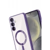 Samsung Galaxy A15 4G Kross Magneticsafe Kapak - Mor