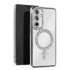 Samsung Galaxy A16 5G Joke Simli Magneticsafe Kılıf - Gümüş