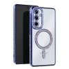 Samsung Galaxy A16 5G Joke Simli Magneticsafe Kılıf - Mavi