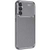 Samsung Galaxy A16 5G Kılıf Auto Focus Karbon Kapak - Gri