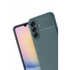 Samsung Galaxy A17 5G Auto Focus Karbon Kapak - Koyu Yeşil