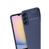 Samsung Galaxy A17 5G Auto Focus Karbon Kapak - Lacivert
