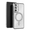 Samsung Galaxy A17 5G Joke Simli Magneticsafe Kılıf - Gümüş