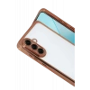 Samsung Galaxy A17 5G Lensli Silikon - Çöl Titanyum