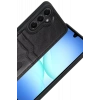 Samsung Galaxy A17 5G Sara Kartvizitli Deri Kılıf - Siyah