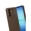 Samsung Galaxy A17 5G Thermax Silikon Kılıf - Kahverengi