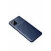 Samsung Galaxy A22 Kılıf Auto Focus Karbon Kapak - Lacivert