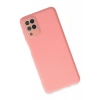 Samsung Galaxy A22 Kılıf Lansman Glass Kapak - Pembe