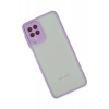 Samsung Galaxy A22 Kılıf Montreal Silikon Kapak - Mor