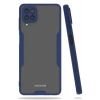 Samsung Galaxy A22 Kılıf Platin Silikon - Lacivert
