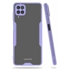 Samsung Galaxy A22 Kılıf Platin Silikon - Lila